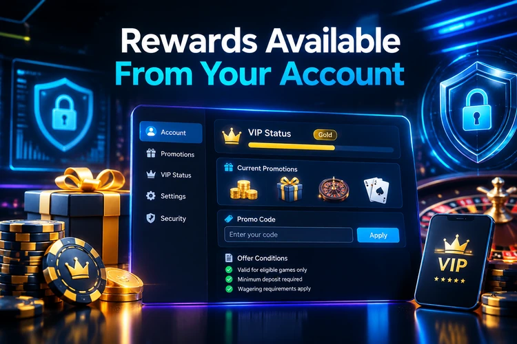 Rewards Available From Your Account